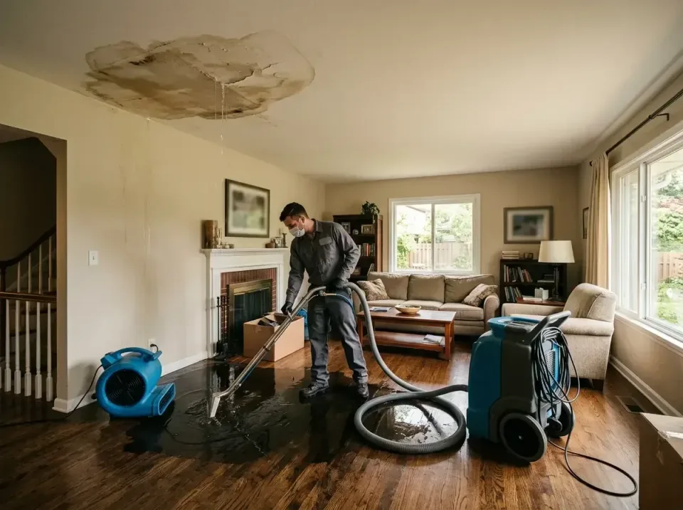 attic-pipe-burst-ceiling-drip-008 — frequently asked questions, Water Damage Restoration & Carpet Care in Lawrenceburg, IN